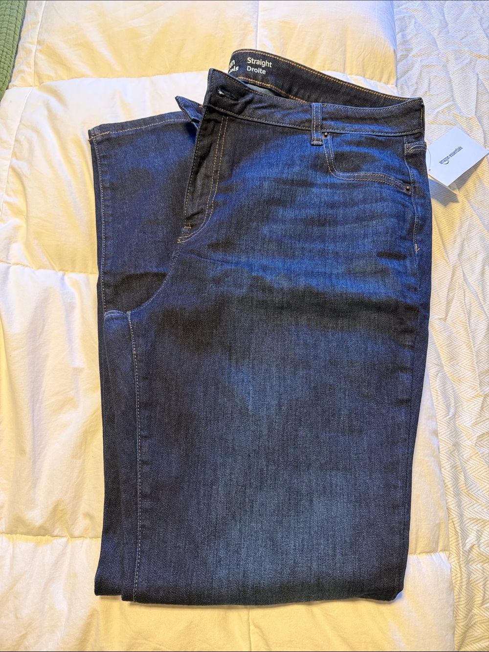 Women’s Straight Fit Dark Blue Jeans